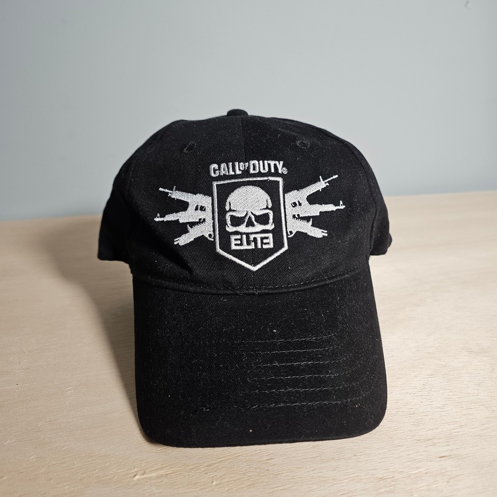 Call of Duty Baseball Hat Unisex OSFM Black MW3 Elite Gaming Promo Cap